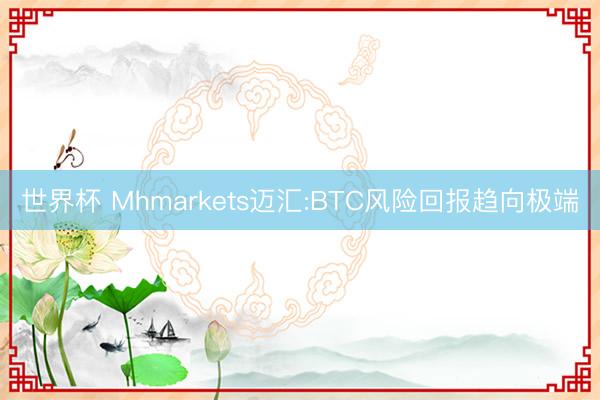 世界杯 Mhmarkets迈汇:BTC风险回报趋向极端